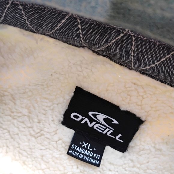 O'Neill NEW Spruce SuperFleece Lined Flannel Jacket - Picture 13 of 13